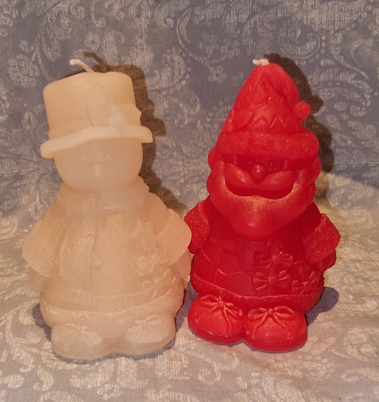 Snømann og nisse-sett