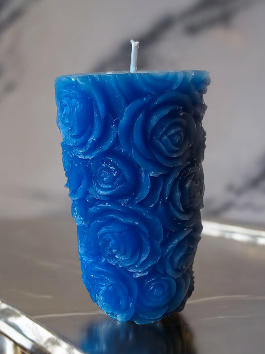 Rosekubbe Blå